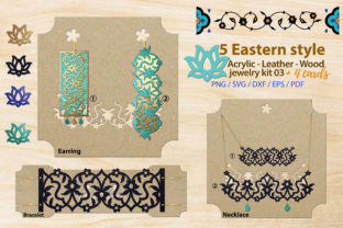 Eastern Style Acrylic Jewelry Kit 3 for Modern Graphics