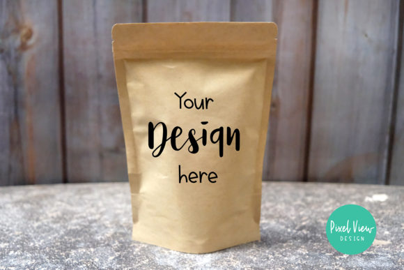 Kraft Paper Coffee Pouch Mockup Review