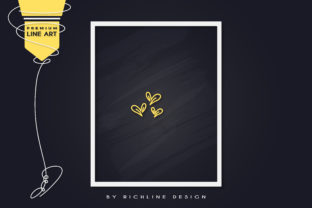 Line Art Poster Three Love Review