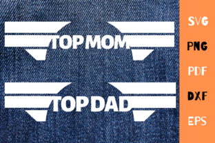 Top Mom Top Dad SVG for Local Business Branding